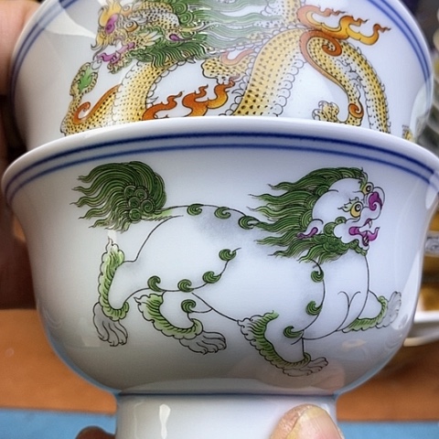 景德镇陶瓷藏式茶碗