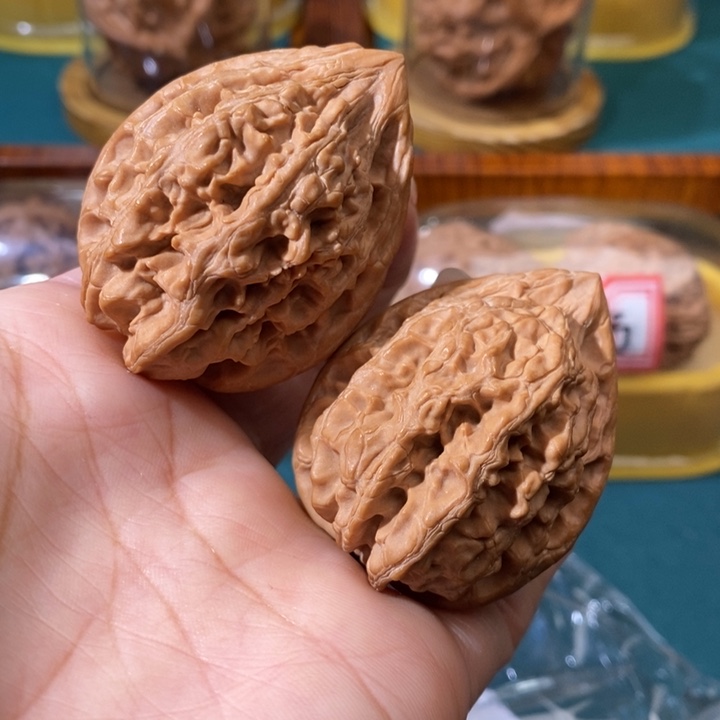 文玩核桃吊坠大沽石