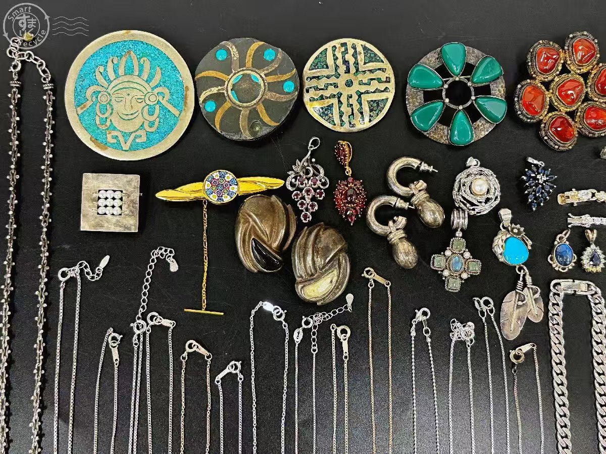 锌合金仿珍珠项链 合金仿珍珠水晶珐琅 维姐饰品
