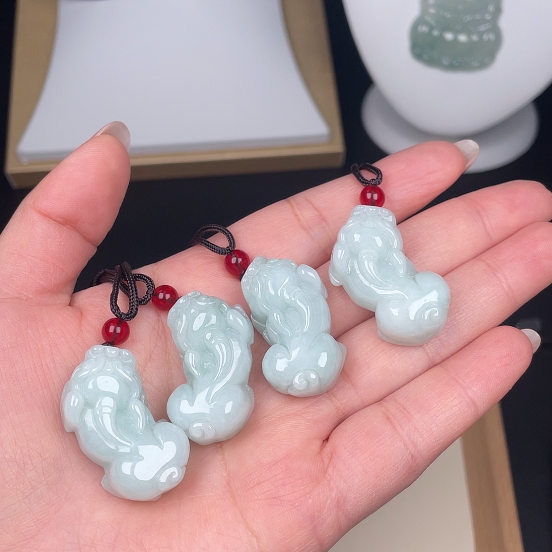 翡翠未镶嵌颈饰za018多样性