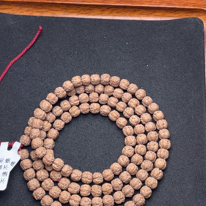 金刚菩提吊坠穿****施定制收藏原装佛手108尺寸6.5