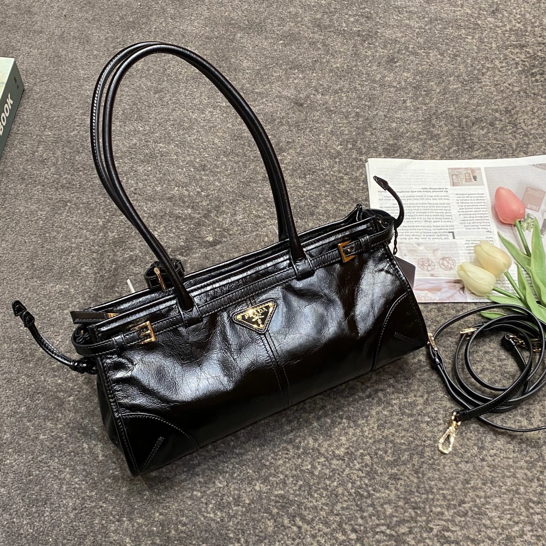 99新 Prada/普拉达 蓝总专场/黑金油蜡牛soft lux保龄球