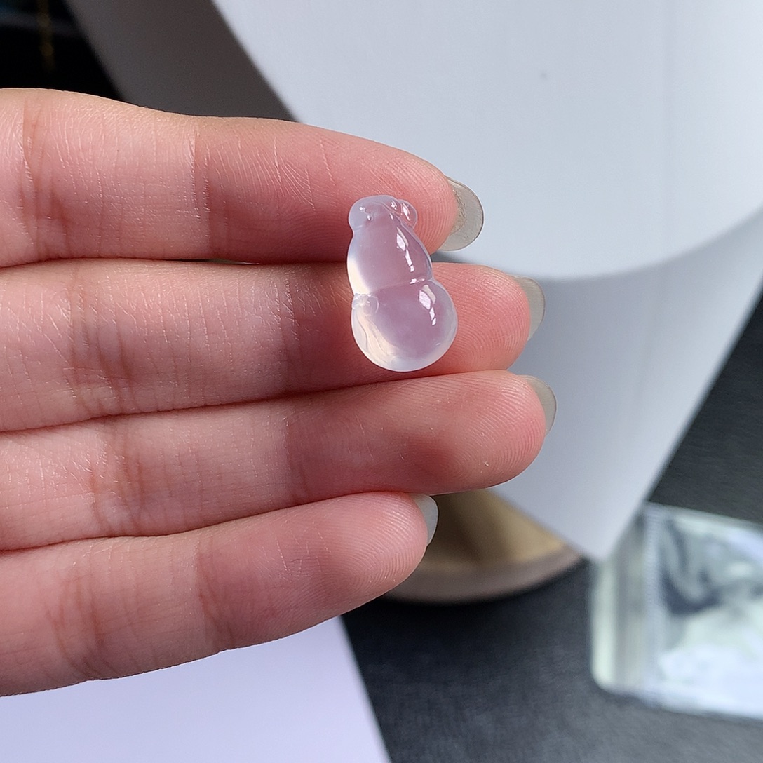 翡翠裸石缅甸天然A货翡翠冰种葫芦