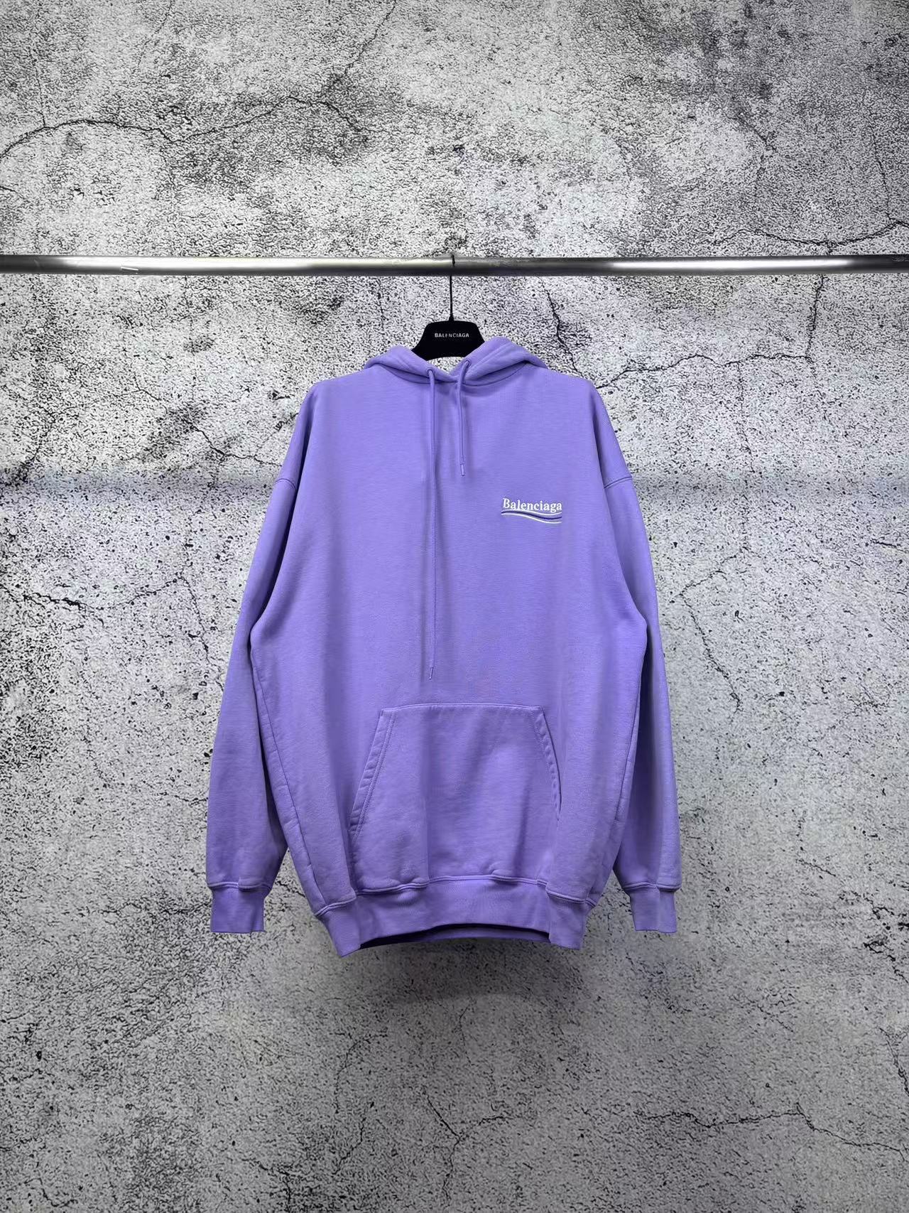 未使用 Balenciaga/巴黎世家 皇冠印花帽衫/XS码/R0427