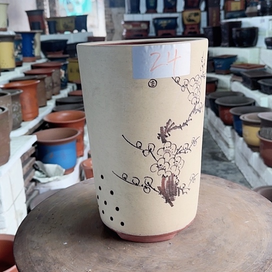 紫砂花盆源头工厂清仓处理22号