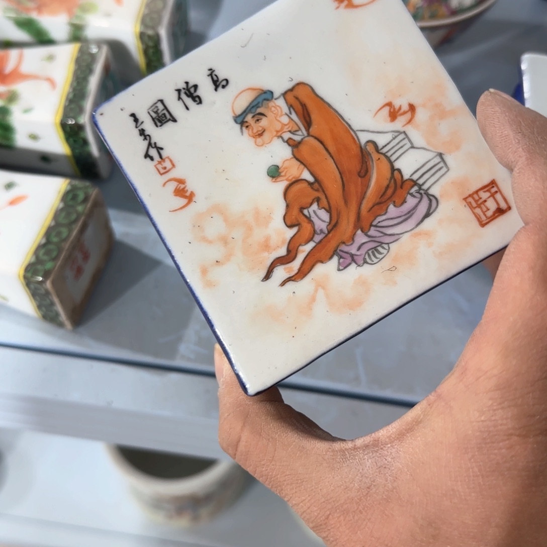 瓷片瓷器等艺术家都以精湛细腻