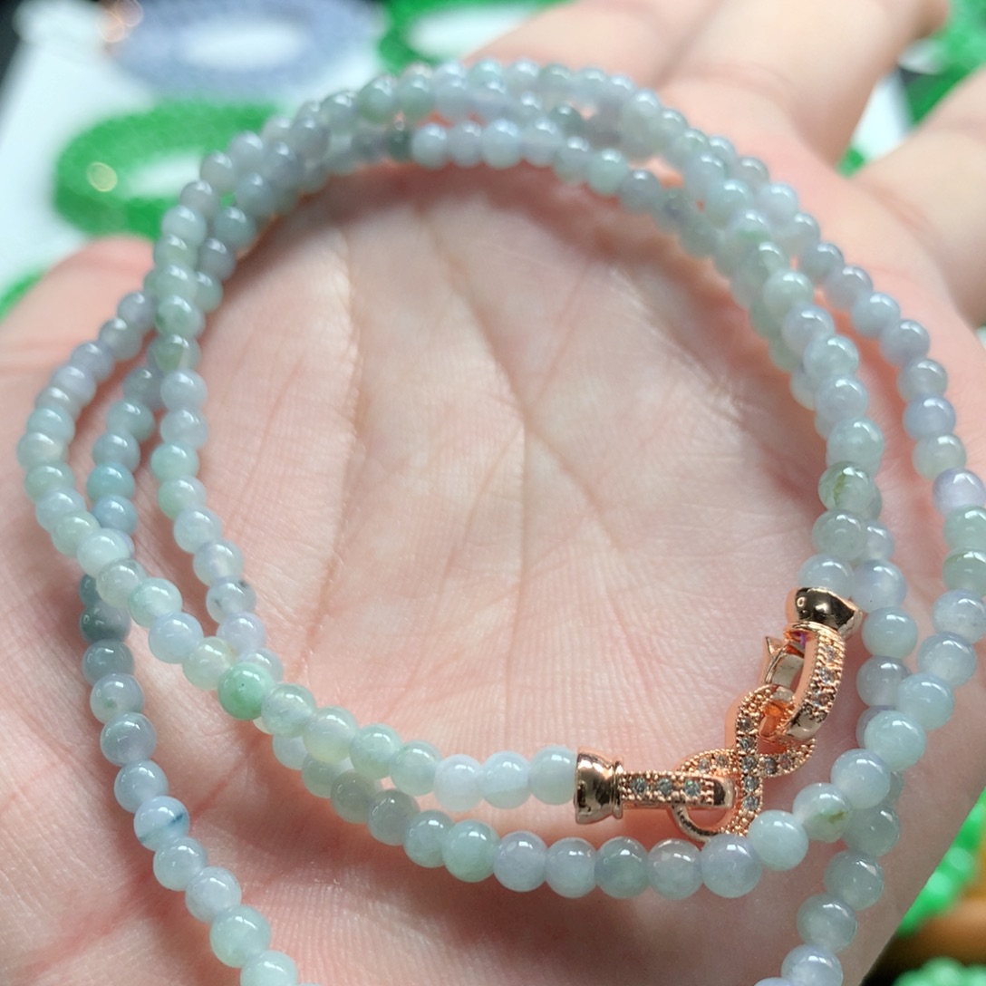 翡翠未镶嵌手链翡翠
