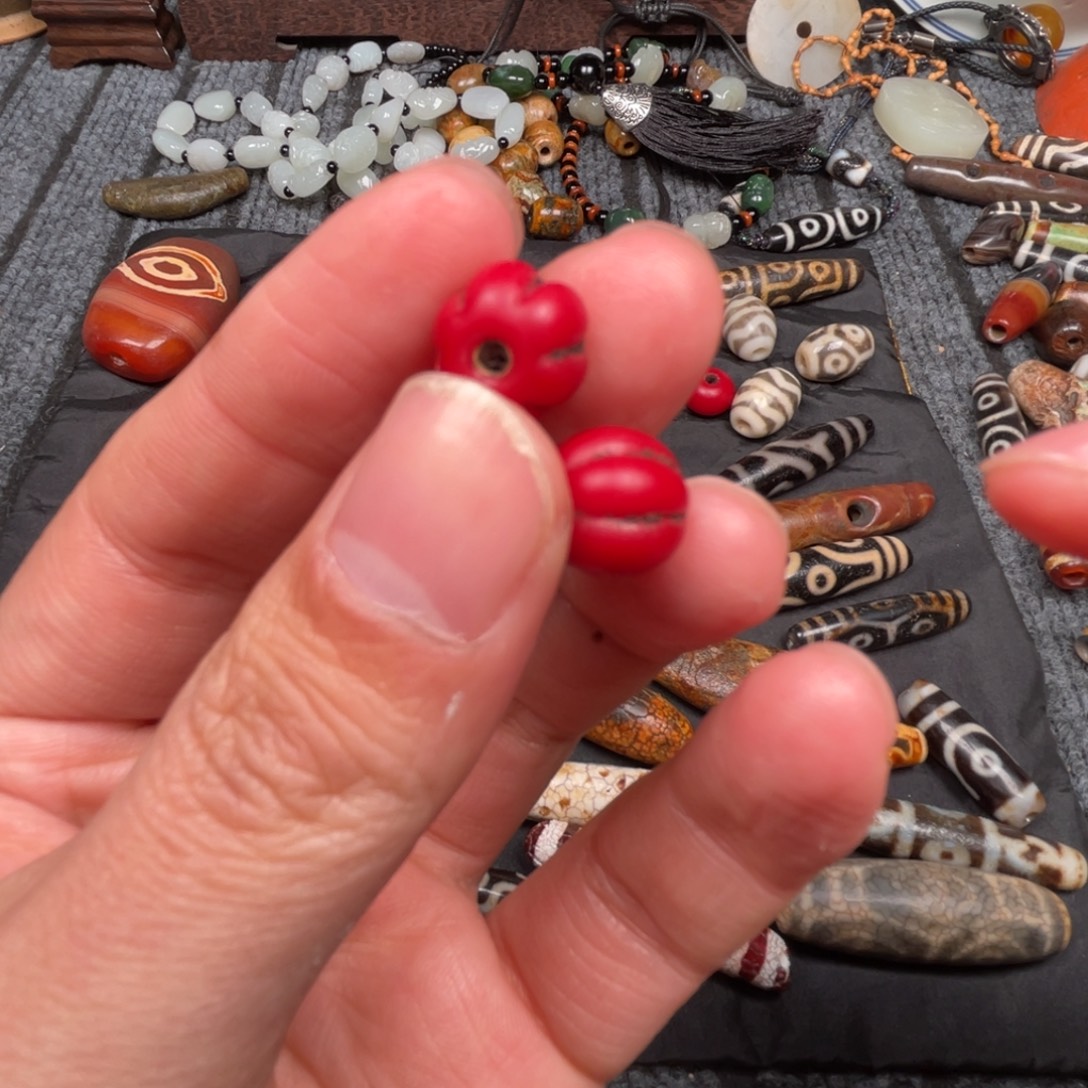 玛瑙/玉髓合金颈饰