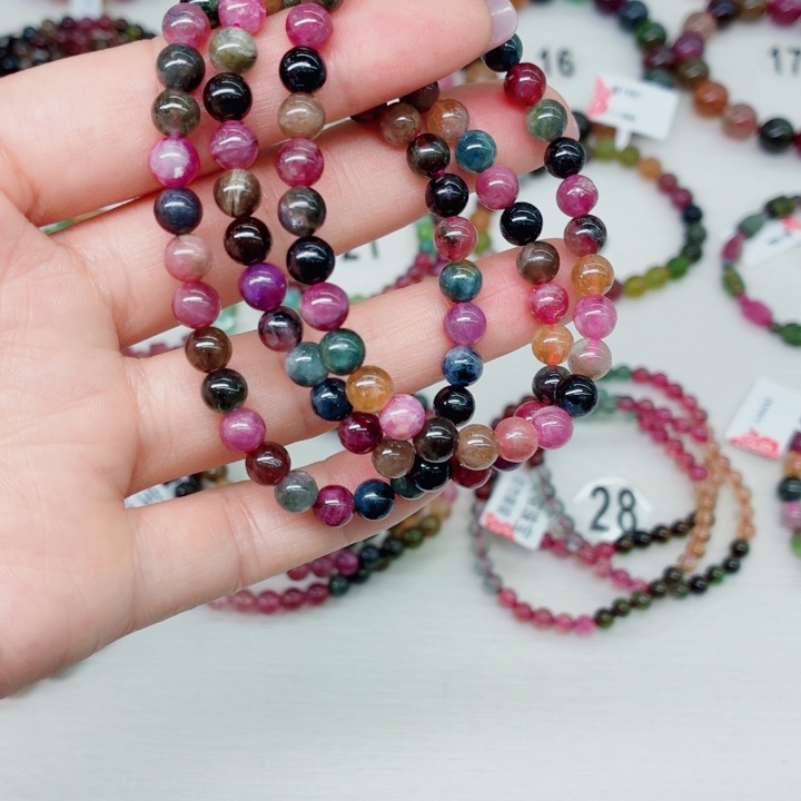 未镶嵌碧玺手链43