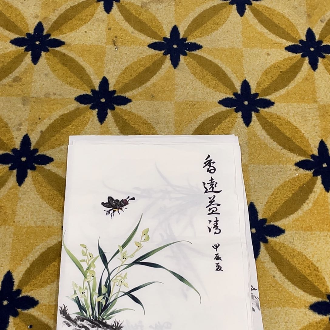 国画程老师花鸟画888999
