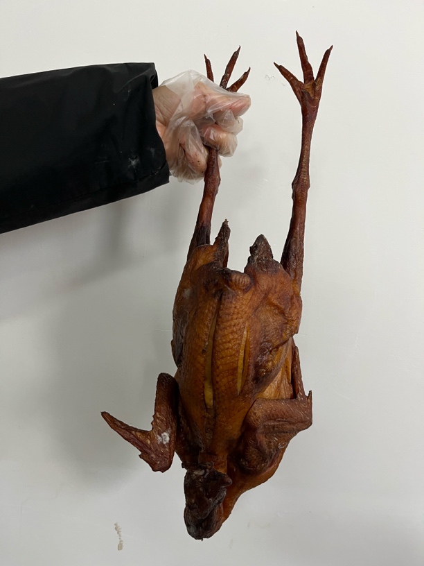 【腊鸡】湖南浏阳柴火腊鸡烟熏风味特产