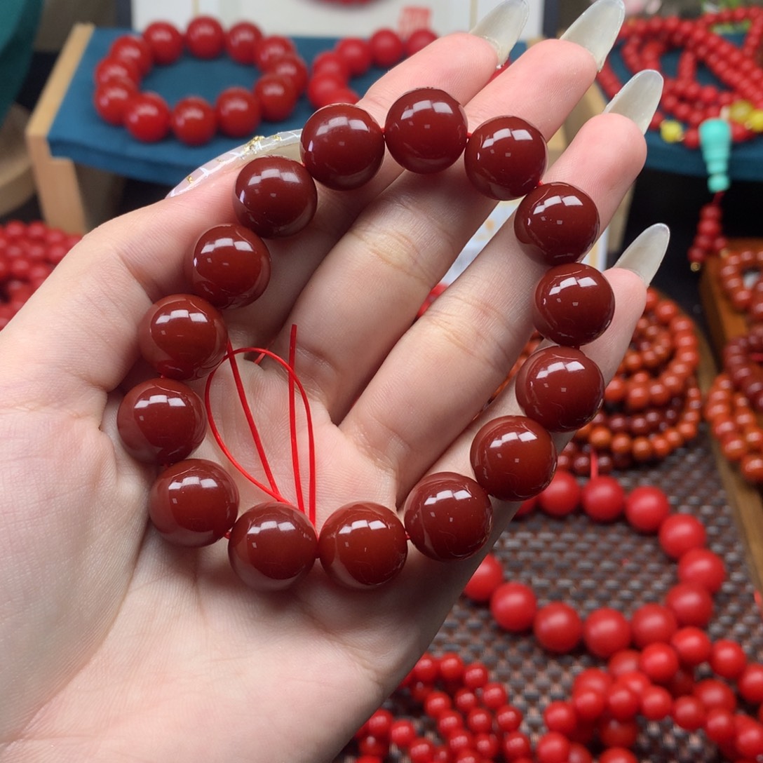 不***卿玛瑙/玉髓未镶嵌手链