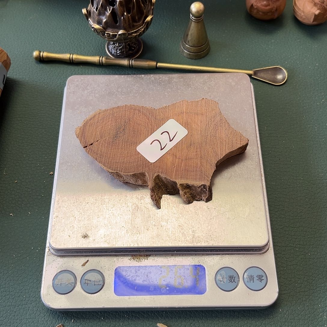 檀香木其他老山檀香片片26.4克22