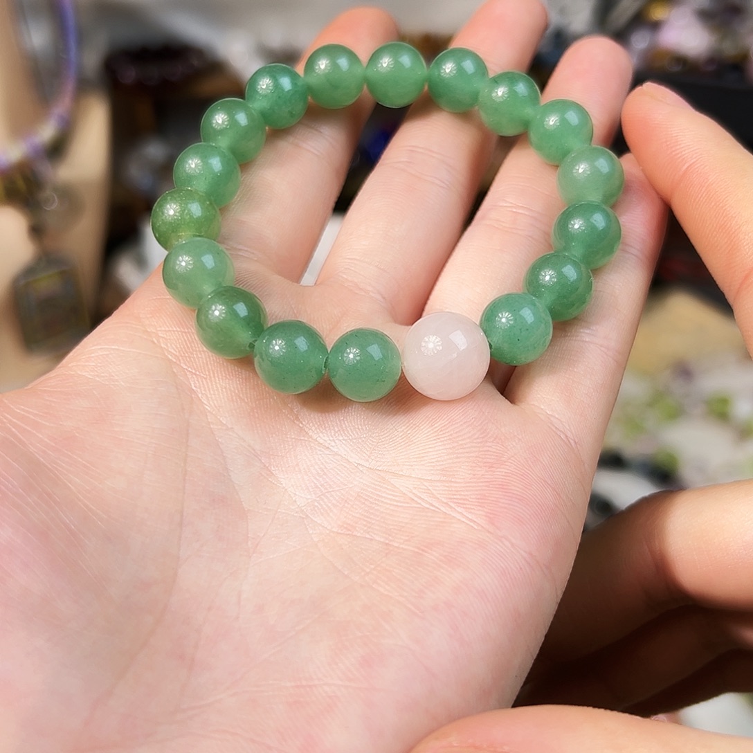 水晶手链未镶嵌东陵玉