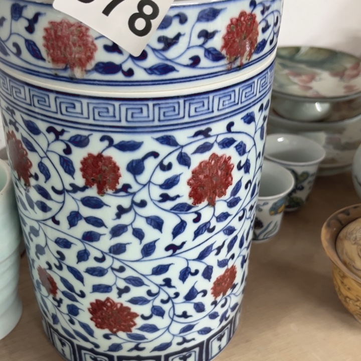 道***远景德镇陶瓷釉里红