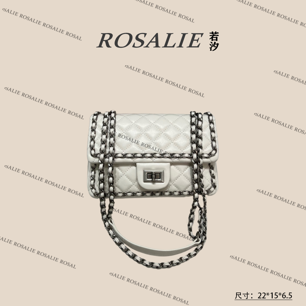 【若汐Rosalie】ZT-D7192-奶白轻奢小众时尚百搭女士包包