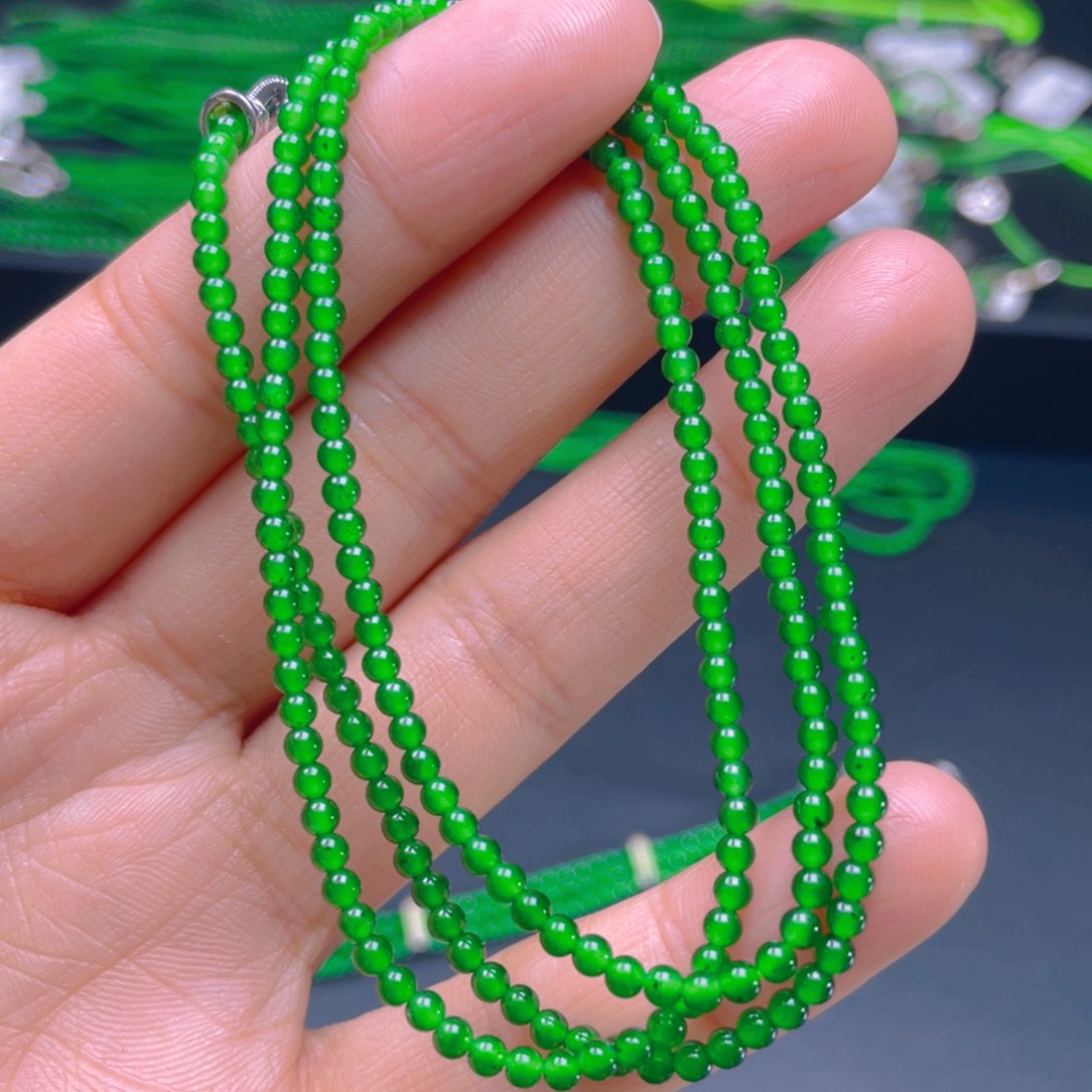 翡翠项链未镶嵌，1