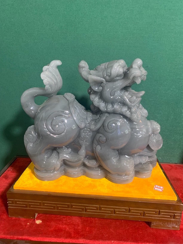 玄关摆件家居雕刻办公桌博古架书房家居摆件家居摆放水墨丹青摆放