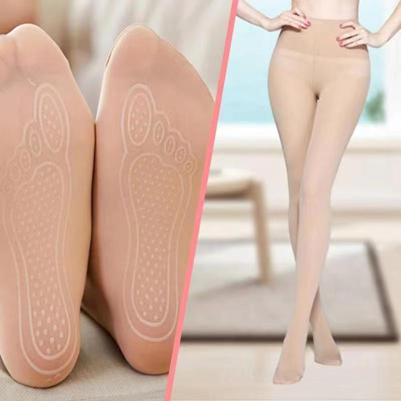 4623 （两个）点胶防滑水光面膜袜 F28