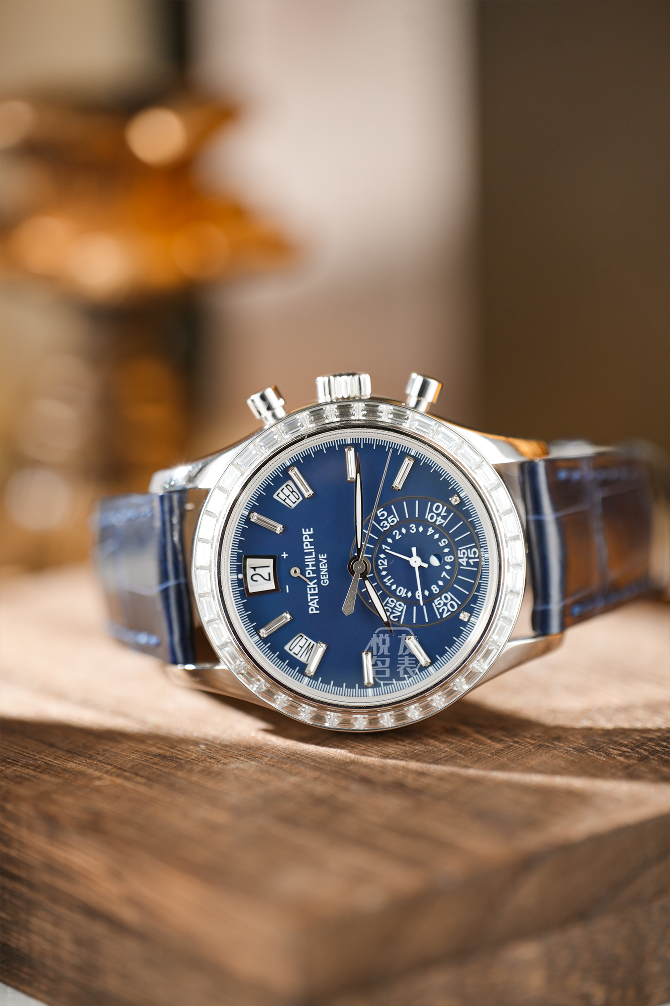 99新 Patek Philippe/百达翡丽 5961p年历铂金 全套