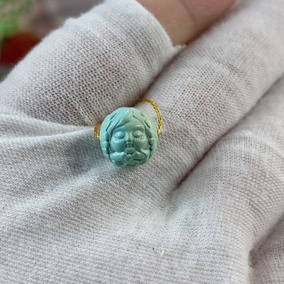 绿松石珠宝奇石未镶嵌