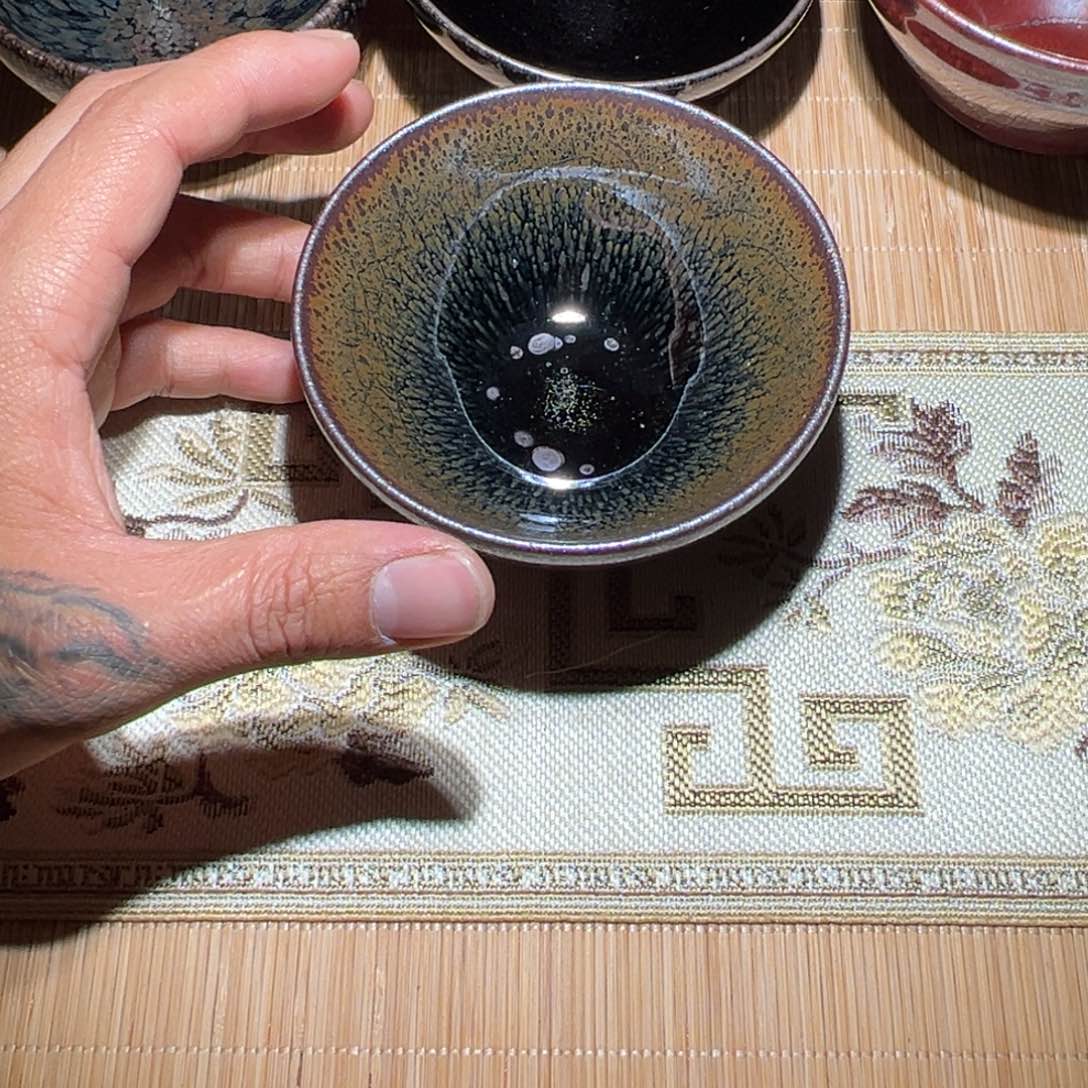 茶盏老木头柴烧建盏精选1