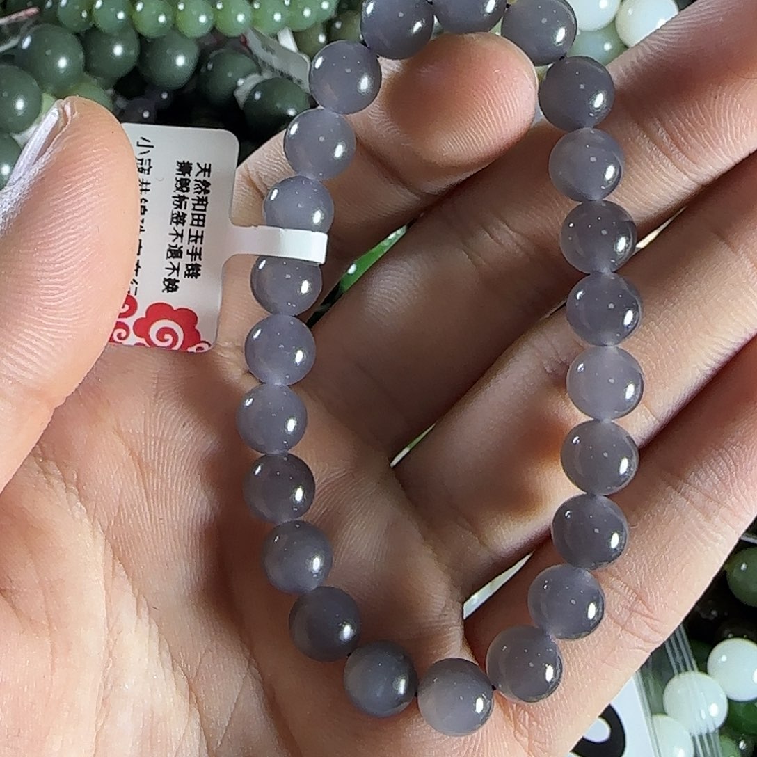 和田玉手链未镶嵌26