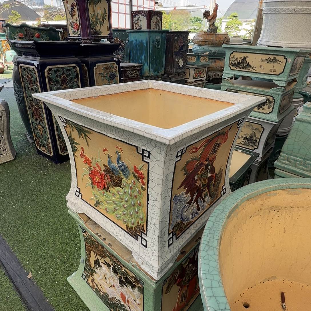 张***发内口50内深42石湾盆