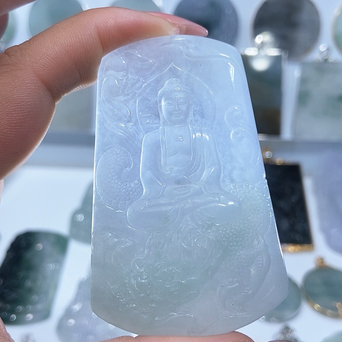 翡翠吊坠(不含链)未镶嵌