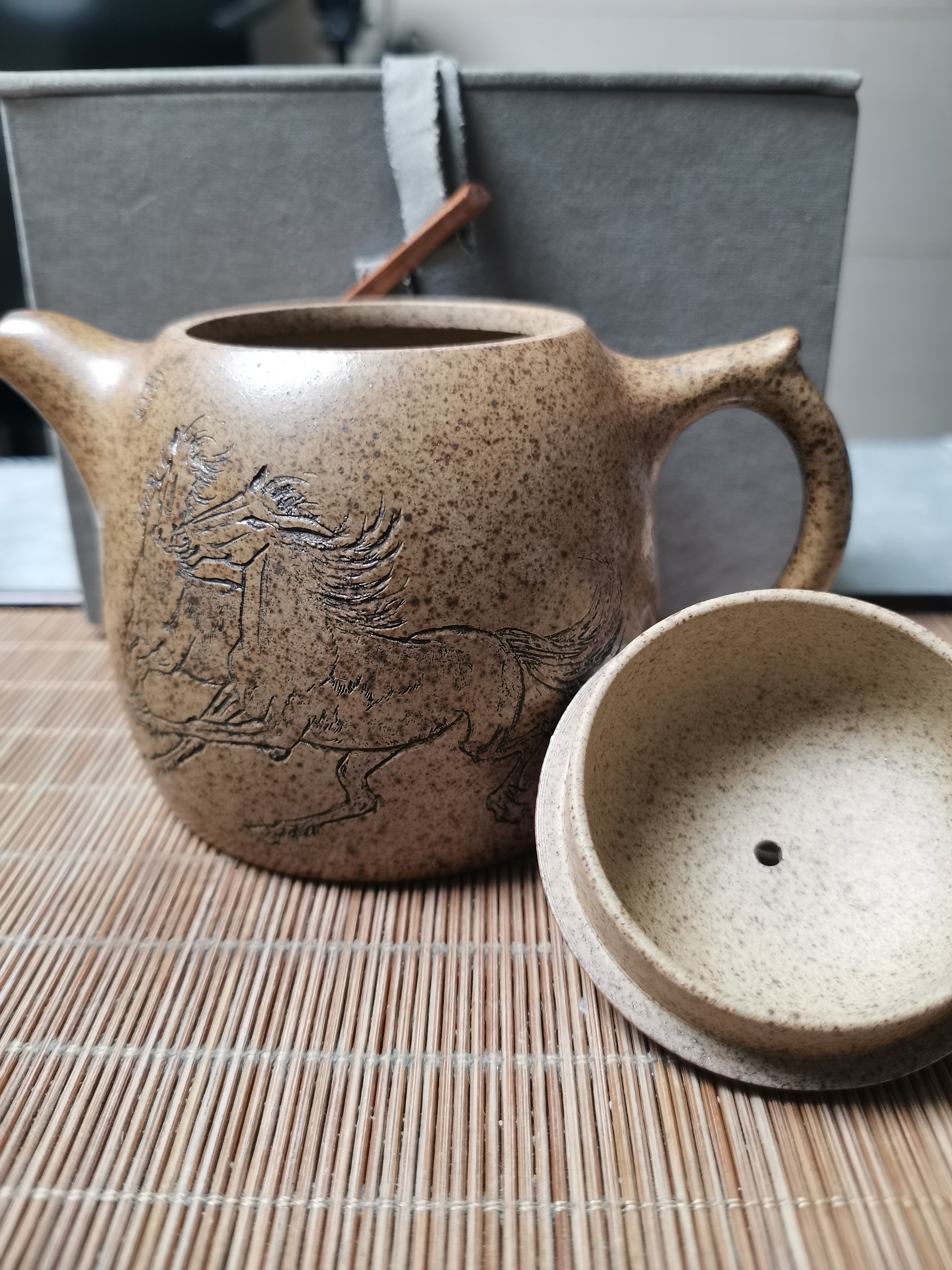 B514  秦权 段泥柴烧 370CC 