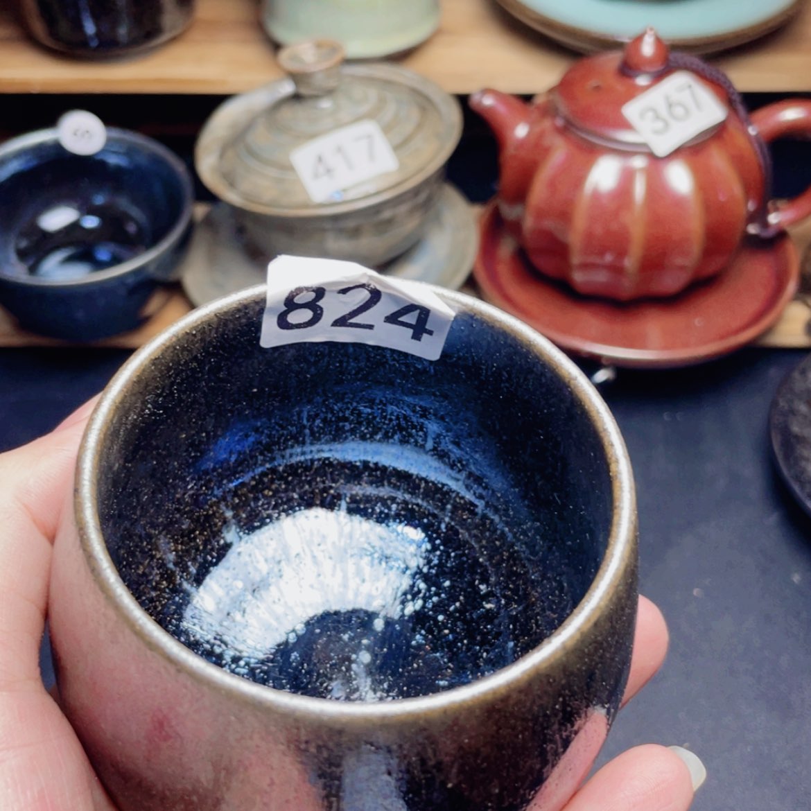【闪购商品】茶盏824。                
