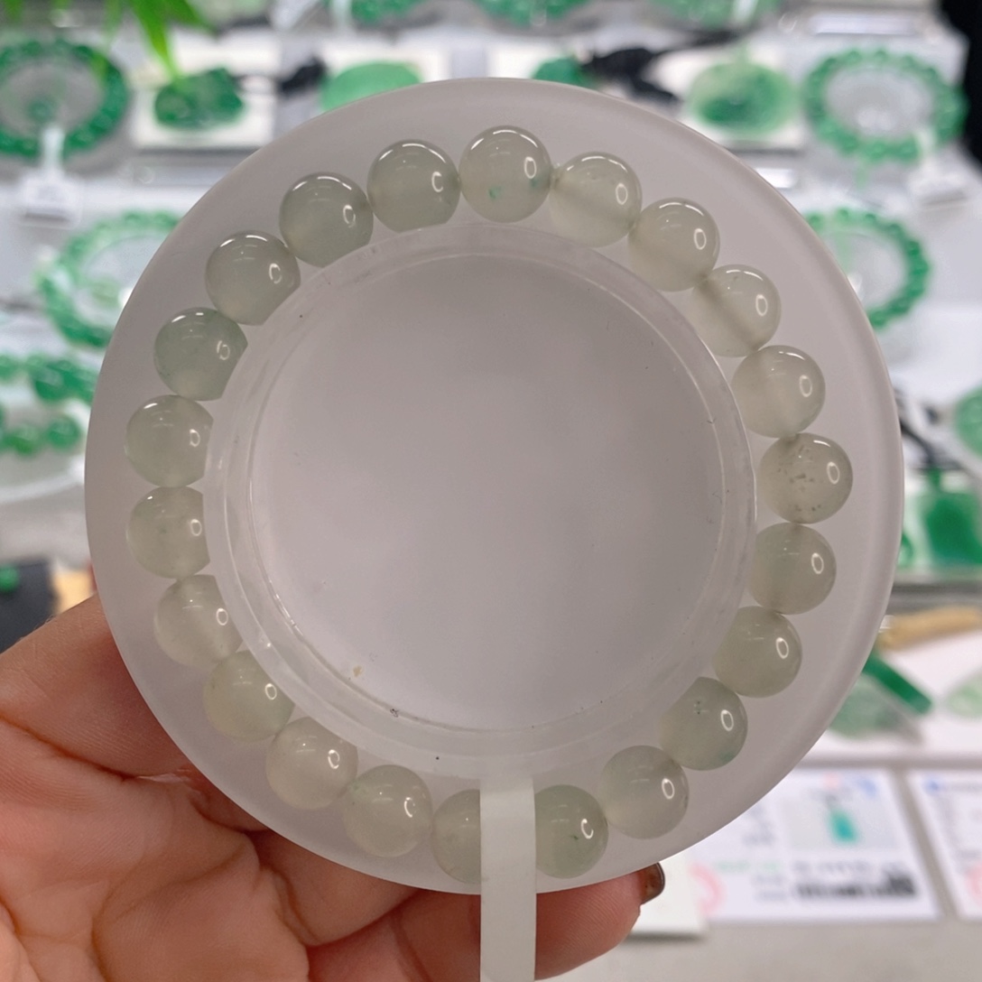 石英质玉未镶嵌手链