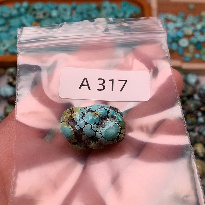 绿松石未镶嵌扣子扣子