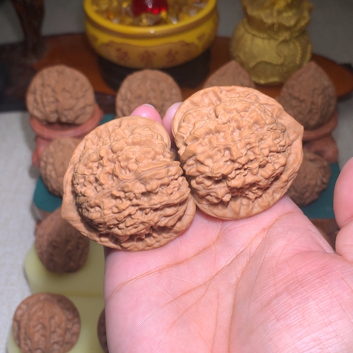 文玩核桃把件官帽