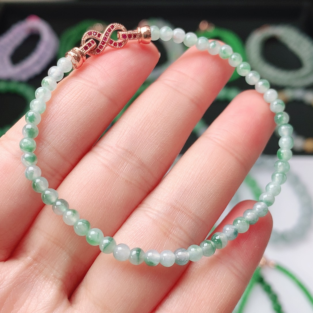 翡翠未镶嵌手链翡翠