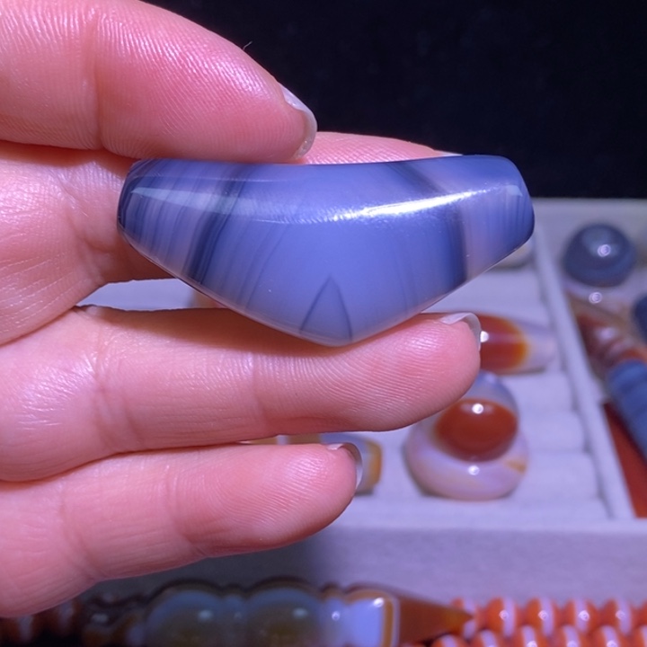 玛瑙/玉髓未镶嵌颈饰