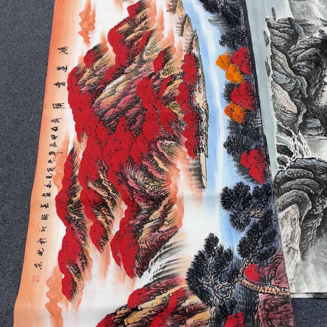 国画国画山水作品欣赏