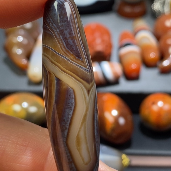 玛瑙/玉髓未镶嵌挂件