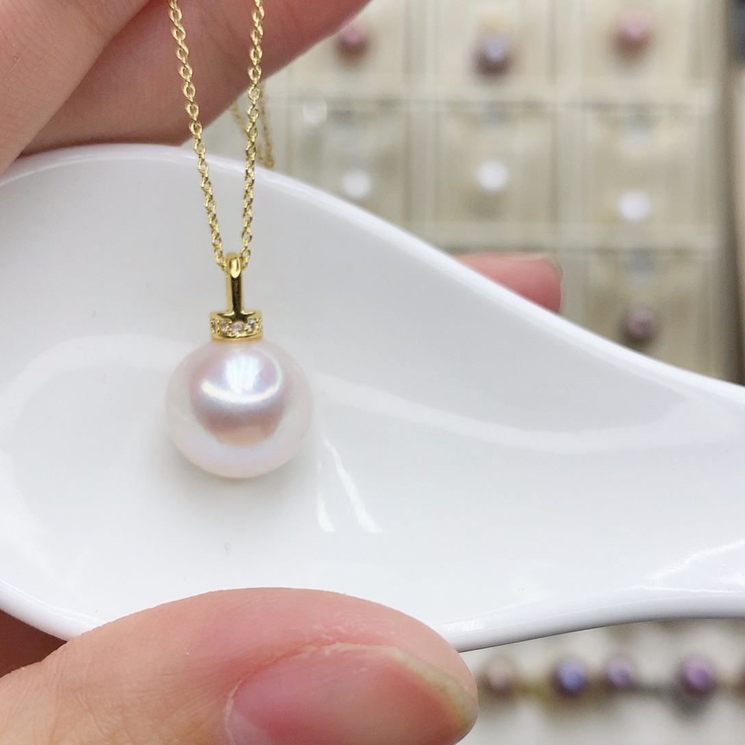 淡水珍珠颈饰合金