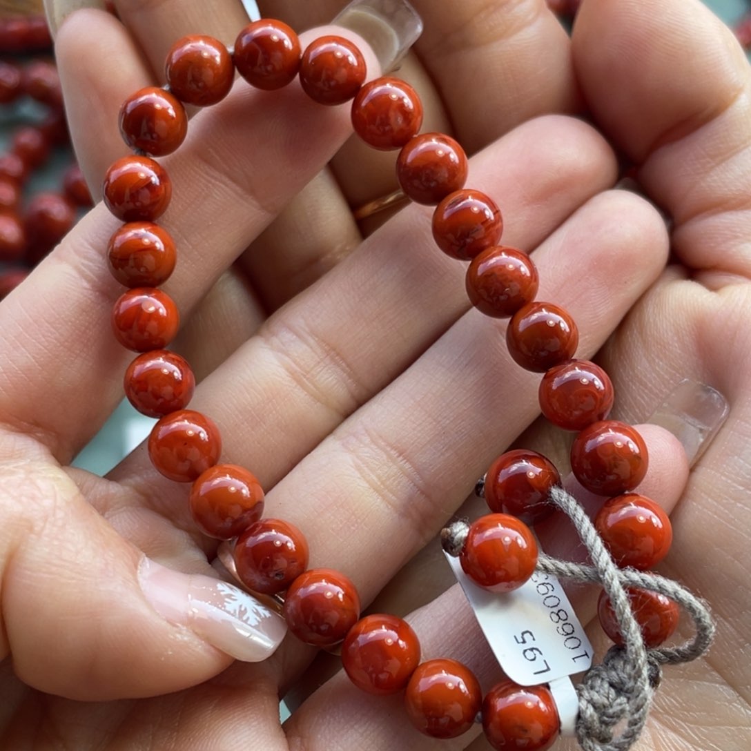 南红玛瑙手链未镶嵌