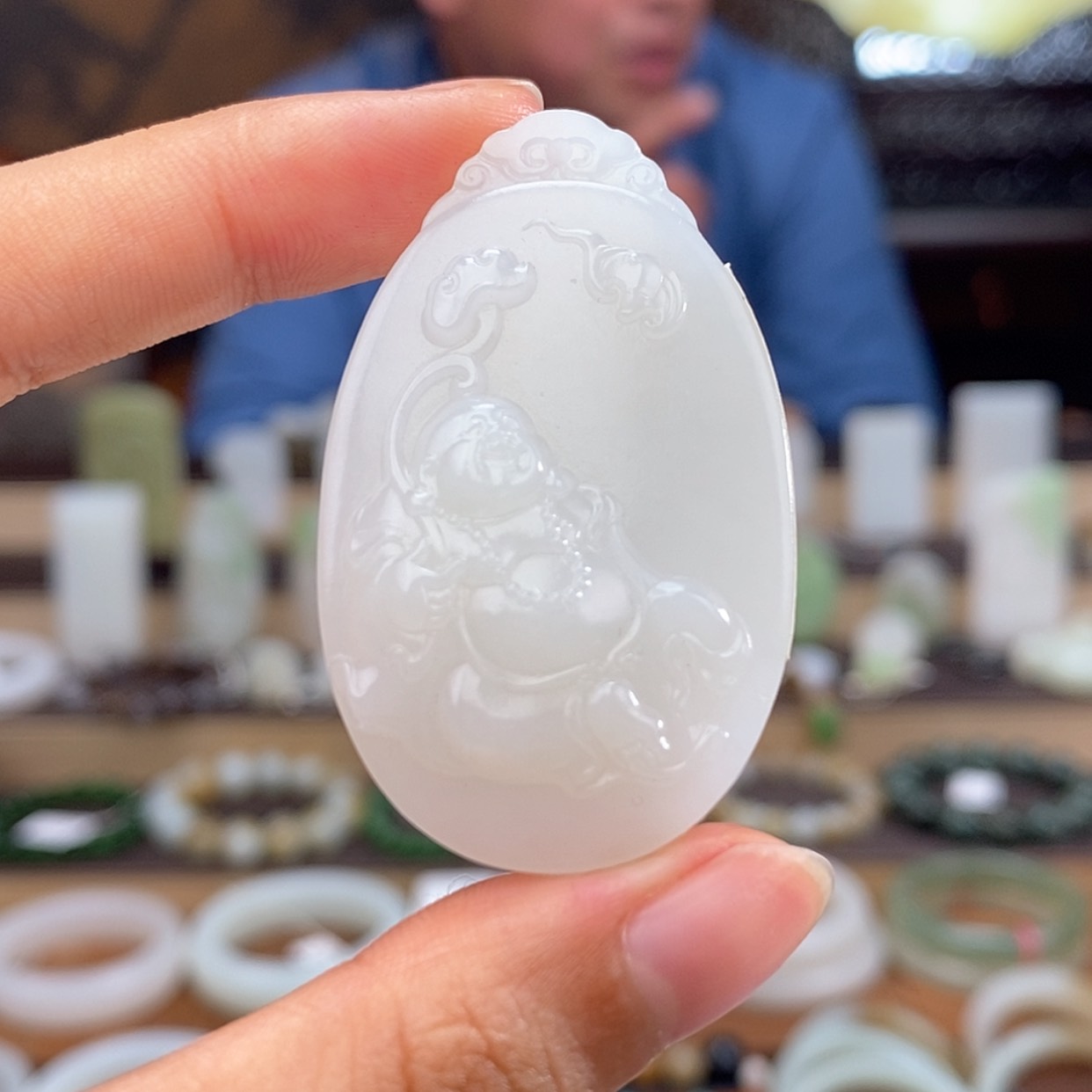 【闪购商品】和田玉吊坠未镶嵌