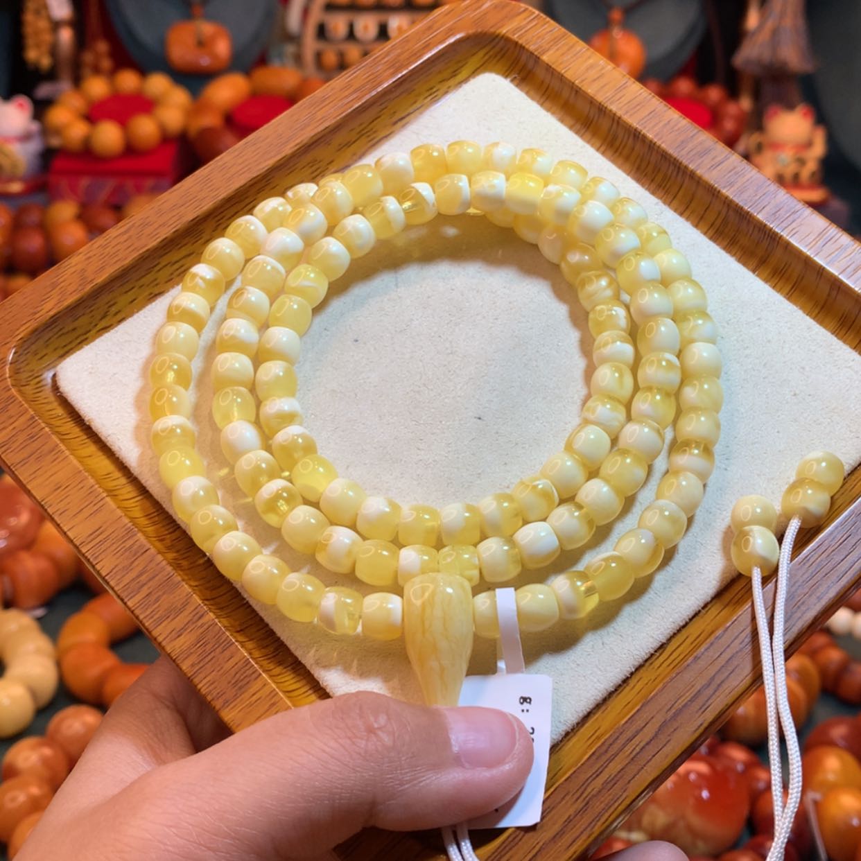 【闪购商品】蜜蜡手链未镶嵌蜜蜡手链