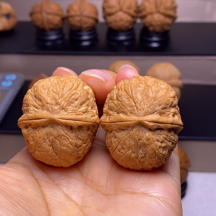 把件文玩核桃金馒头58