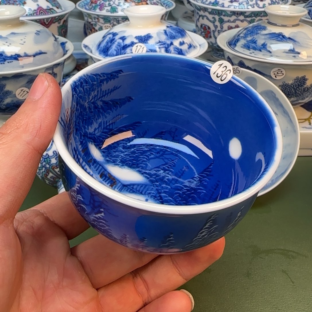 景德镇手工手绘茶具136