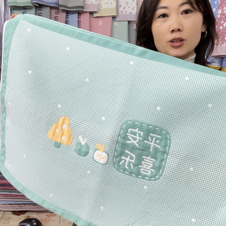 棉特价促销绿色平安喜乐