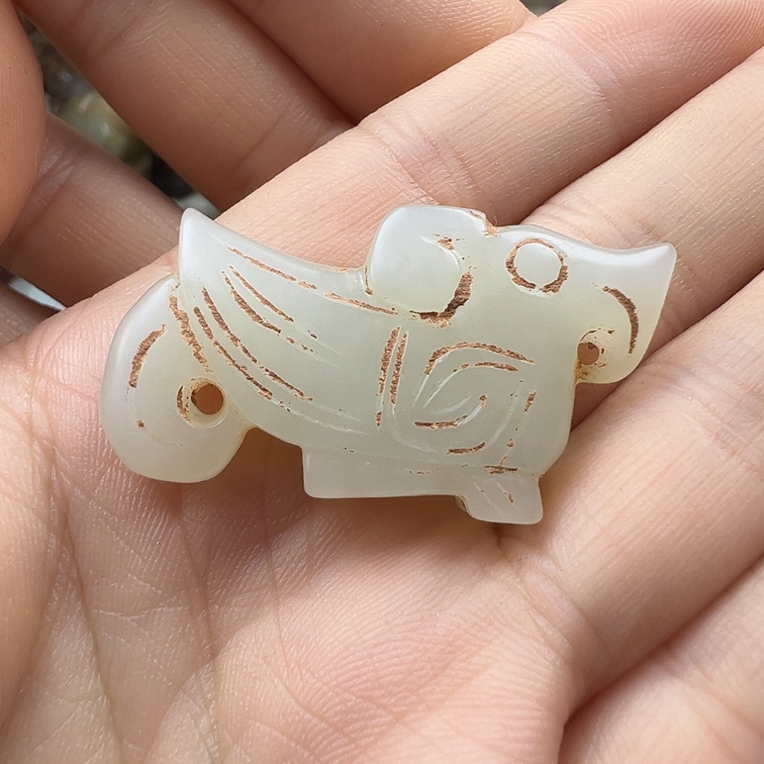 和田玉（糖玉）未镶嵌挂件