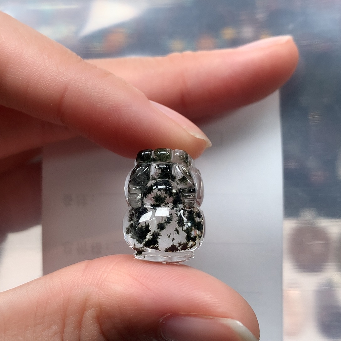 未镶嵌水晶吊坠(不含链)海胆花貔貅