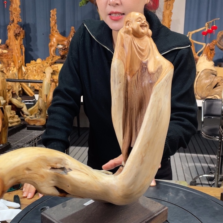 柏木（崖柏）随型摆件