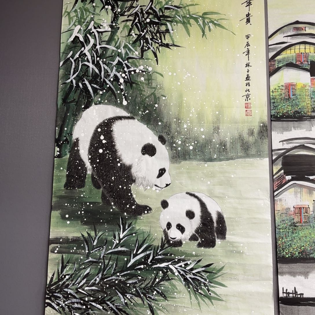 国画70/140四尺手绘 