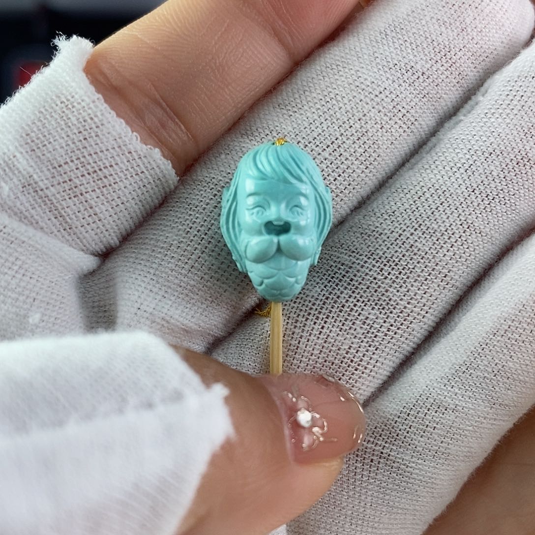 绿松石珠宝奇石未镶嵌